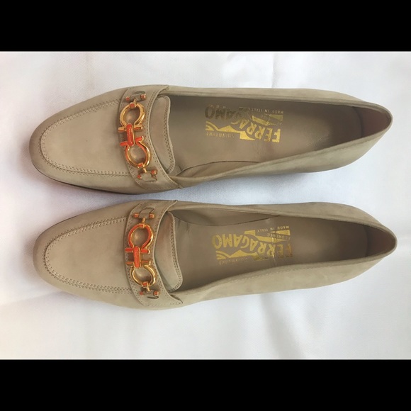 Brand New Salvatore Ferragamo Suede loafer sz 6.5 - Picture 4 of 4